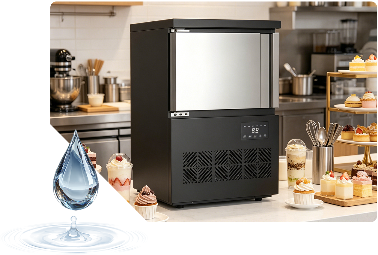 Extruded Pellet Ice Maker